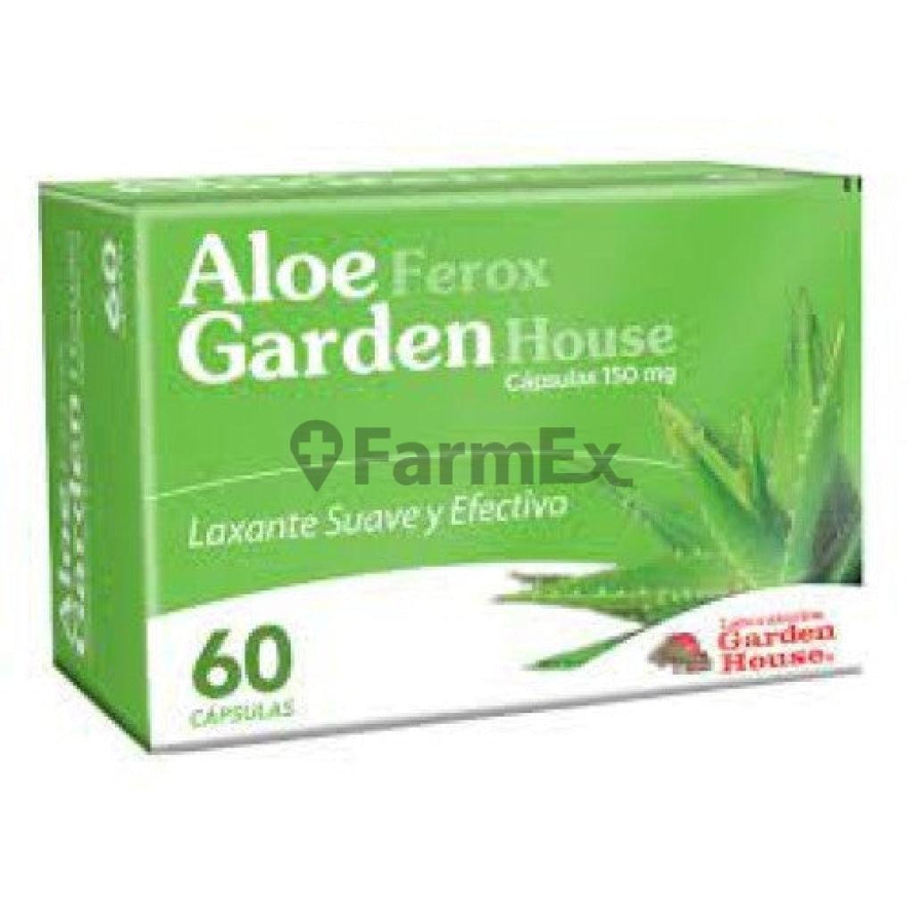 Aloe Ferox 150 mg x 60 capsulas GARDEN HOUSE